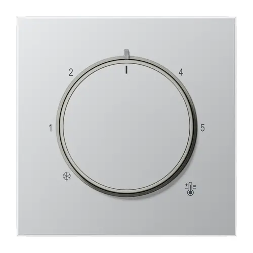 JUNG AL 1749 knop voor ruimtethermostaat LS990 aluminium