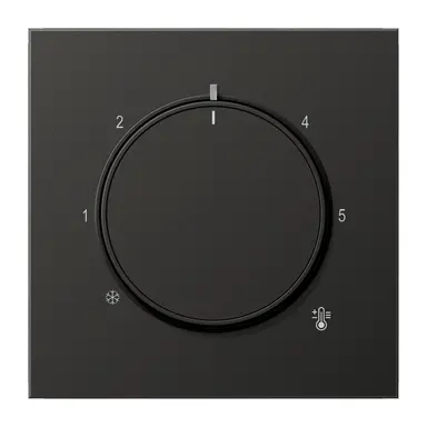 JUNG AL 1749 AN knop voor ruimtethermostaat LS990 antraciet gelakt aluminium