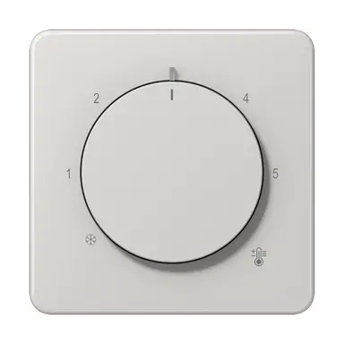 JUNG CD 1749 BF LG knop voor ruimtethermostaat CD500 lichtgrijs