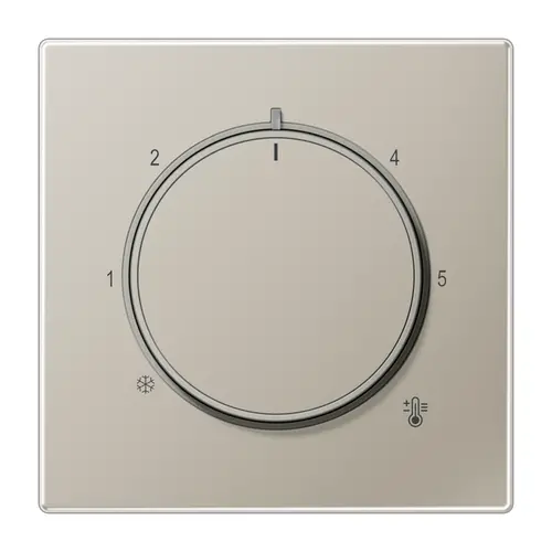 JUNG ES 1749 knop voor ruimtethermostaat LS990 edelstaal