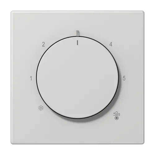 JUNG LS 1749 BF LG knop voor ruimtethermostaat LS990 lichtgrijs