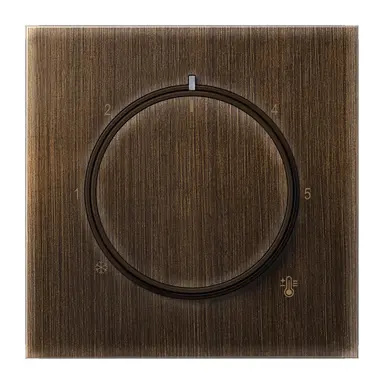 JUNG ME 1749 AT knop voor ruimtethermostaat LS990 messing antiek