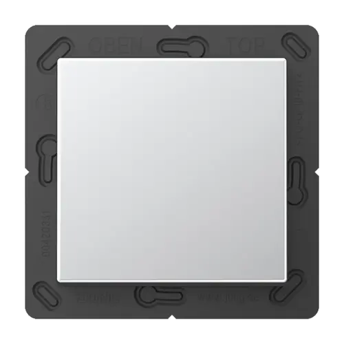 JUNG BLE A 590 AL Bluetooth Low Energy radiografische wandzender 2-kanaals A-range aluminium