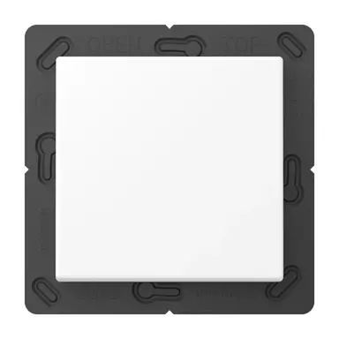 JUNG BLE A 590 WWM Bluetooth Low Energy radiografische wandzender 2-kanaals A-range sneeuwwit mat