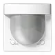 JUNG BT LS 17182 WW bewegingsmelder opzetstuk HOME 2,2 m LS990 alpine wit
