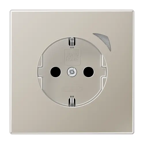 JUNG BT ES 1521 SE-L HOME wandcontactdoos randaarde Energy LS990 edelstaal