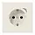 JUNG BT LS 1521 S HOME wandcontactdoos randaarde LS990 creme
