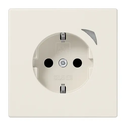 JUNG BT LS 1521 SE HOME wandcontactdoos randaarde Energy LS990 creme