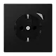 JUNG BT LS 1521 S SWM HOME wandcontactdoos randaarde LS990 grafietzwart mat