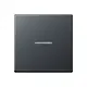 JUNG BT A 17101 BF ANM HOME dimmerknop 1-voudig A-range antraciet mat