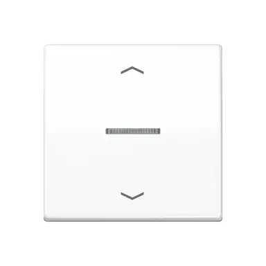 JUNG BT A 17101 BF P WW HOME dimmerknop 1-voudig met pijlsymbolen A-range alpine wit