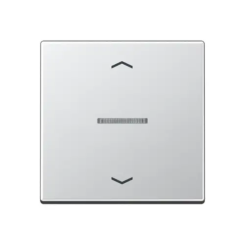 JUNG BT A 17101 P AL HOME dimmerknop 1-voudig met pijlsymbolen A-range aluminium