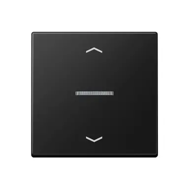 JUNG BT A 17101 P SWM HOME dimmerknop 1-voudig met pijlsymbolen A-range grafietzwart mat