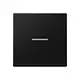 JUNG BT A 17101 SWM HOME dimmerknop 1-voudig A-range grafietzwart mat