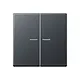 JUNG BT A 17102 BF ANM HOME dimmerknop 2-voudig A-range antraciet mat