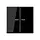 JUNG BT A 17102 BF SW HOME dimmerknop 2-voudig A-range zwart