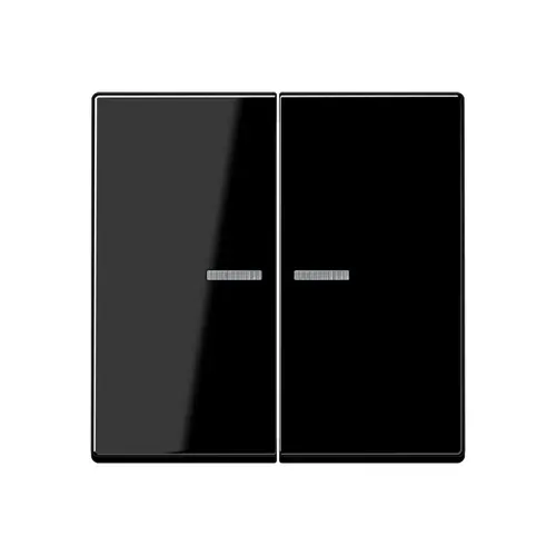 JUNG BT A 17102 BF SW HOME dimmerknop 2-voudig A-range zwart