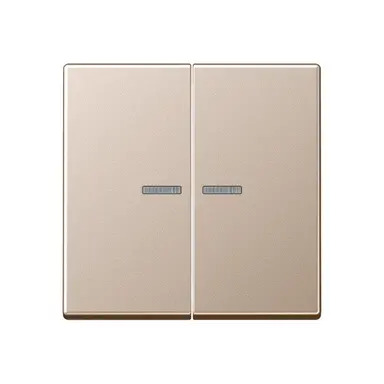 JUNG BT A 17102 CH HOME dimmerknop 2-voudig A-range champagne