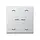 JUNG BT A 17102 P AL HOME dimmerknop 2-voudig met pijlsymbolen A-range aluminium