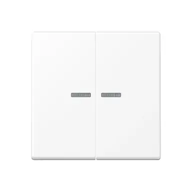 JUNG BT A 17102 WWM HOME dimmerknop 2-voudig A-range sneeuwwit mat