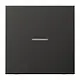JUNG BT AL 17101 AN HOME dimmerknop 1-voudig LS990 antraciet gelakt aluminium