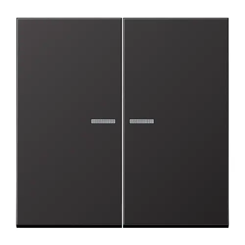 JUNG BT AL 17102 D HOME dimmerknop 2-voudig LS990 dark gelakt aluminium