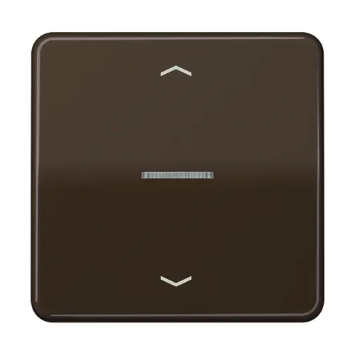 JUNG BT CD 17101 P BR HOME dimmerknop 1-voudig met pijlsymbolen CD500 bruin