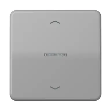 JUNG BT CD 17101 P GR HOME dimmerknop 1-voudig met pijlsymbolen CD500 grijs