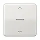 JUNG BT CD 17101 P LG HOME dimmerknop 1-voudig met pijlsymbolen CD500 lichtgrijs