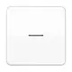 JUNG BT CD 17101 WW HOME dimmerknop 1-voudig CD500 alpine wit