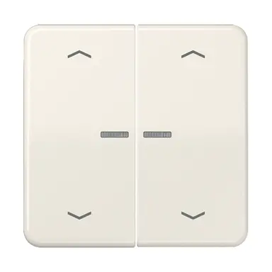 JUNG BT CD 17102 P HOME dimmerknop 2-voudig met pijlsymbolen CD500 creme