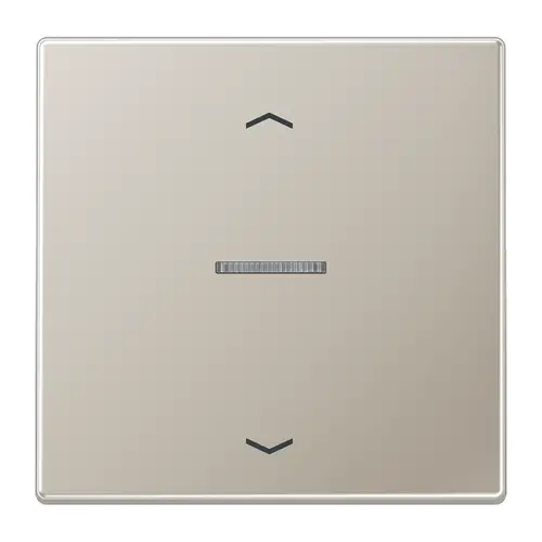 JUNG BT ES 17101 P HOME dimmerknop 1-voudig met pijlsymbolen LS990 edelstaal