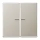 JUNG BT ES 17102 HOME dimmerknop 2-voudig LS990 edelstaal