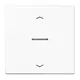 JUNG BT LS 17101 P WW HOME dimmerknop 1-voudig met pijlsymbolen LS990 alpine wit
