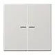 JUNG BT LS 17102 LG HOME dimmerknop 2-voudig LS990 lichtgrijs