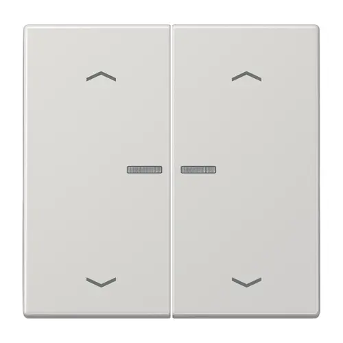 JUNG BT LS 17102 P LG HOME dimmerknop 2-voudig met pijlsymbolen LS990 lichtgrijs