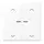JUNG BT LS 17102 P WWM HOME dimmerknop 2-voudig met pijlsymbolen LS990 sneeuwwit mat