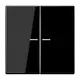 JUNG BT LS 17102 SW HOME dimmerknop 2-voudig LS990 zwart