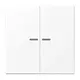 JUNG BT LS 17102 WWM HOME dimmerknop 2-voudig LS990 sneeuwwit mat