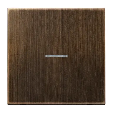 JUNG BT ME 17101 AT HOME dimmerknop 1-voudig LS990 messing antiek