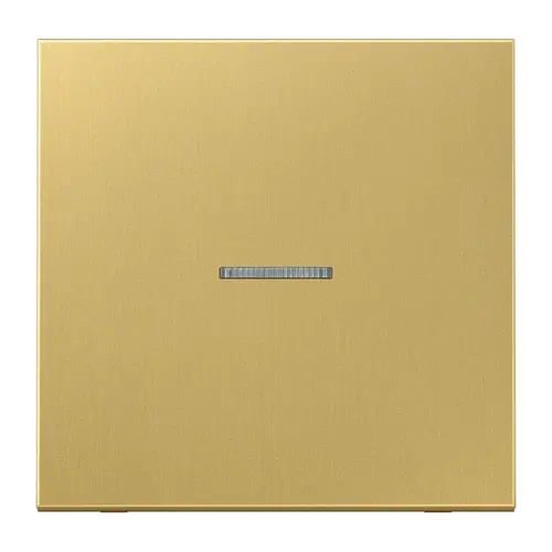 JUNG BT ME 17101 C HOME dimmerknop 1-voudig LS990 messing klassiek