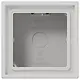 JUNG LS 581 A LG opbouwbak 1-voudig LS990 lichtgrijs