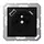 JUNG A 1520 F-15 CA SWM wandcontactdoos penaarde Safety+ met USB type A en C A-range grafietzwart mat