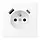 JUNG LS 1520 F-15 CA WWM wandcontactdoos penaarde Safety+ met USB type A en C LS990 sneeuwwit mat