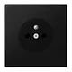 JUNG LS 1520 FKI SWM wandcontactdoos penaarde Safety+ LS990 grafietzwart mat