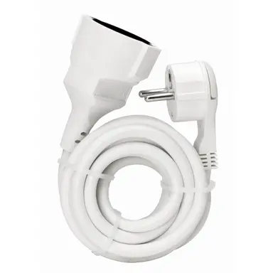 Kopp 143602080 verlengsnoer met randaarde 3 x 1,5 mm² 3 meter vlakke stekker