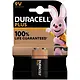 Duracell MN 1604 BLS PLUS alkaline 9V blok batterij