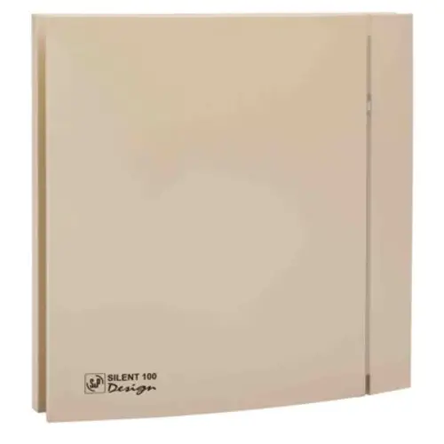 Soler & Palau SILENT-100 CRZ IVORY DESIGN muurinbouwventilator met nalooptimer ivoor 4C