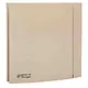 Soler & Palau SILENT-100 CRZ IVORY DESIGN muurinbouwventilator met nalooptimer ivoor 4C