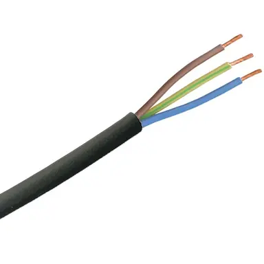 Donne VMVL ECA 3G1 ZW vinylmantelleiding rond 3 x 1 mm² rol 100 meter zwart